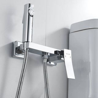 Гигиенический душ со смесителем Shevanik S4005-1 хром